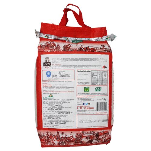 India Gate Basmati Rice - Mogra/Broken, 5 kg Bag